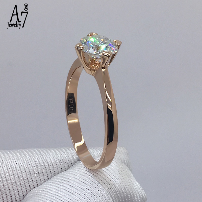 Nhẫn Đeo Chéo Dạng Hở A7 Pt950 Platinum Moissanite