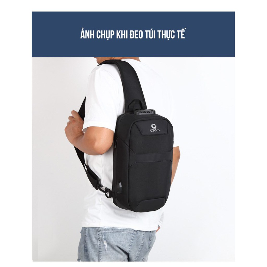 ZÓNG® Túi Đeo Chéo OZUKO Lockie