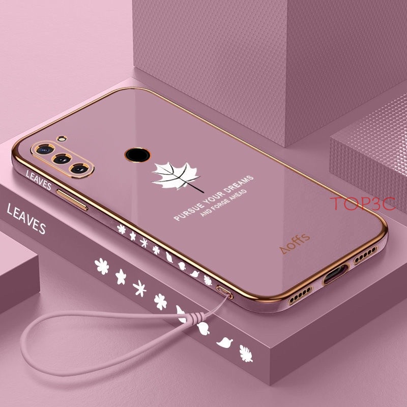 Ốp lưng samsung A11 Ốp Điện Thoại Họa Tiết Lá Phong Dành Cho Samsung M11 A12 M12 A23 A53 A13 A03 core A33 A73 A02S A03S fy