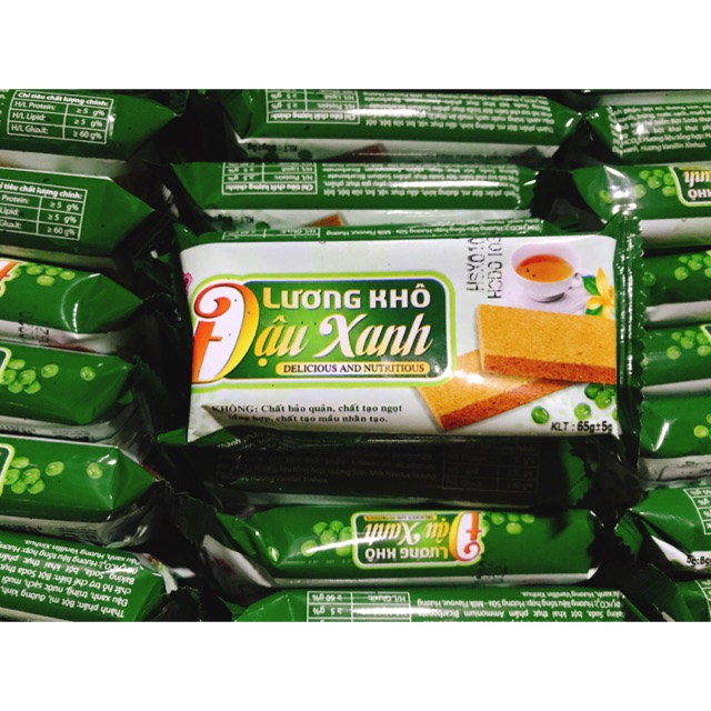 Set 10 Lương khô đậu xanh