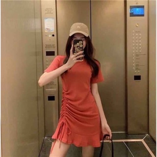 Váy cotton body chun