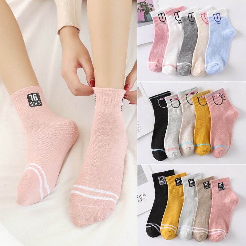 Tất Nữ Cao Cổ Ulzzang Xinh Xắn T28 [Màu Sắc Ngẫu Nhiên]