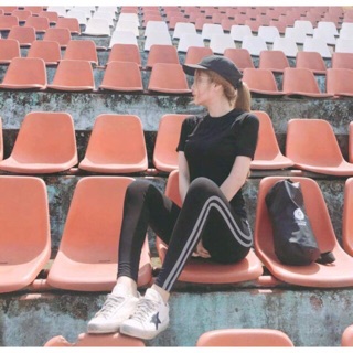 Quần legging 2 sọc