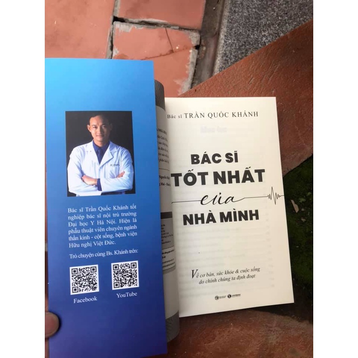 Sách - BÁC SĨ TỐT NHẤT của NHÀ MÌNH - bác sĩ Trần Quốc Khánh - Bình Book