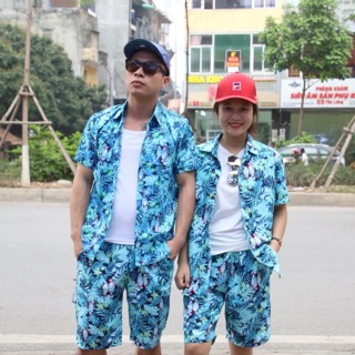 Combo 2 bộ đồ đi biển