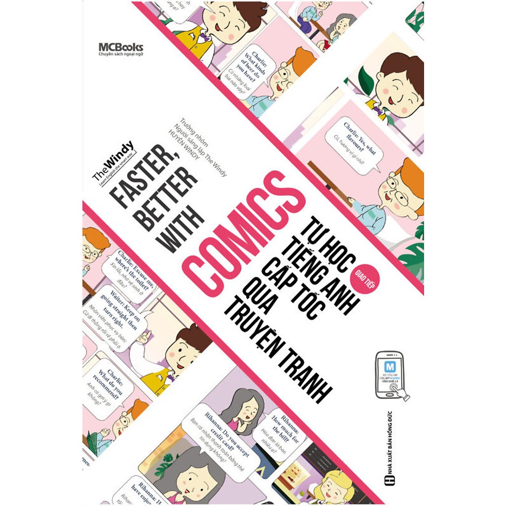 Sách - Faster, Better with Comics – Tự học tiếng Anh cấp tốc qua truyện tranh Tặng Kèm Sổ Tay