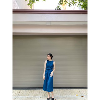 Đầm bầu thời trang dạo phố BBE151 phối ren