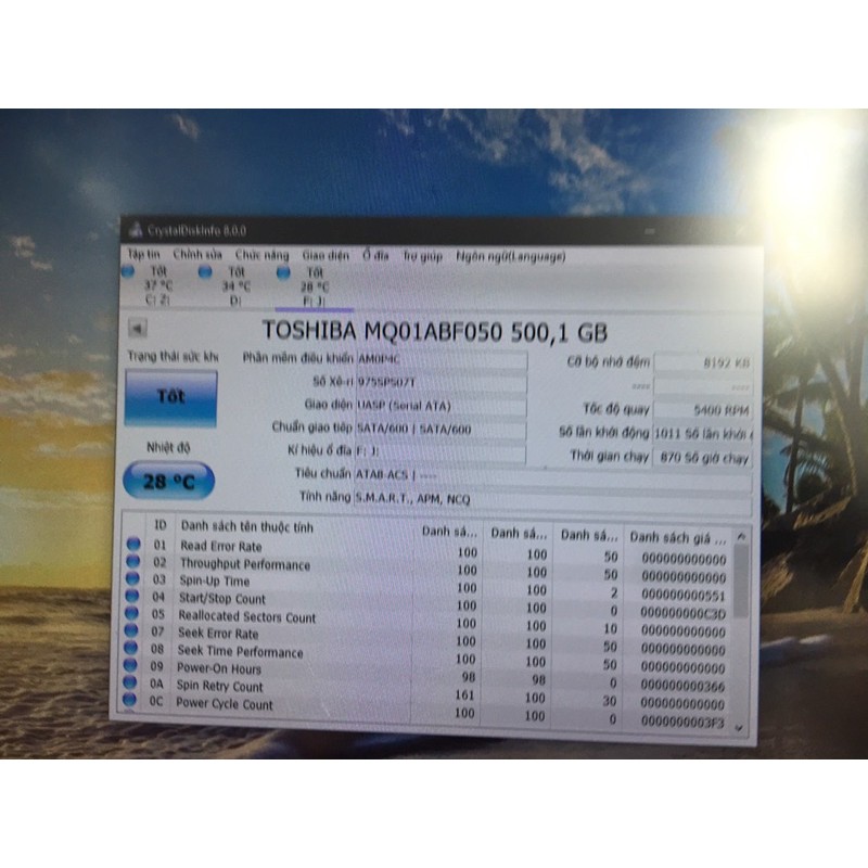 ổ cứng toshiba 500gb seagate 750 gb tháo máy cũ | BigBuy360 - bigbuy360.vn