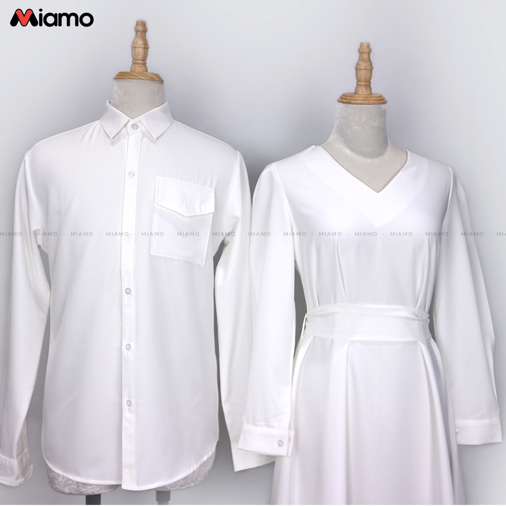 [Freeship] Set đồ đôi nam nữ đáng iu chụp hình cưới, du lịch cao cấp Miamo TN44 (Kèm ảnh thật)