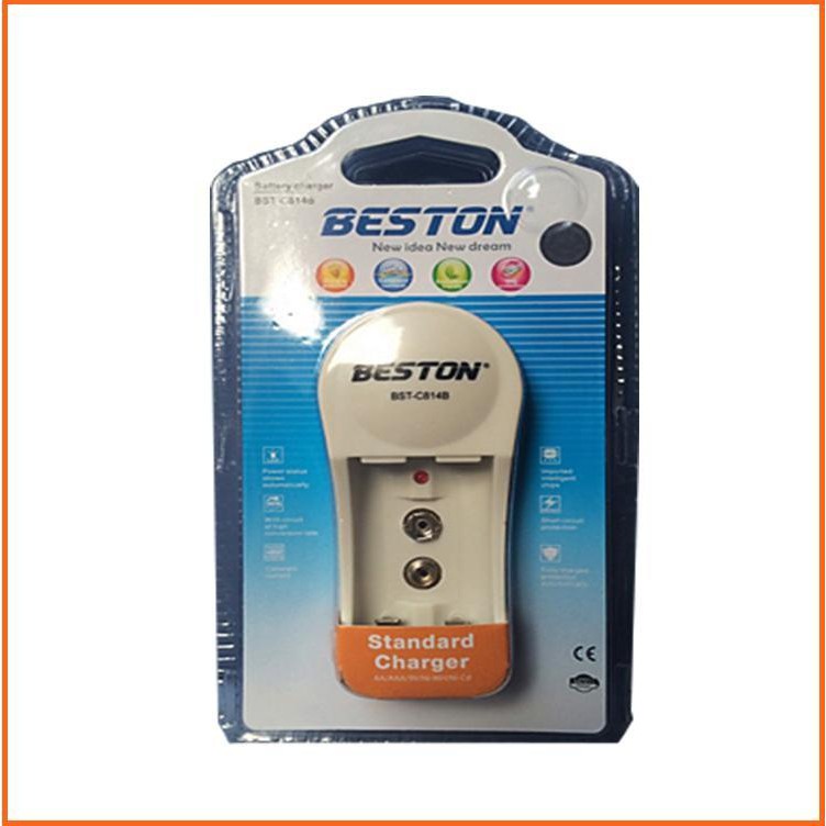 Máy sạc pin AA-AAA-9V Beston BST-C814 chính hãng Beston