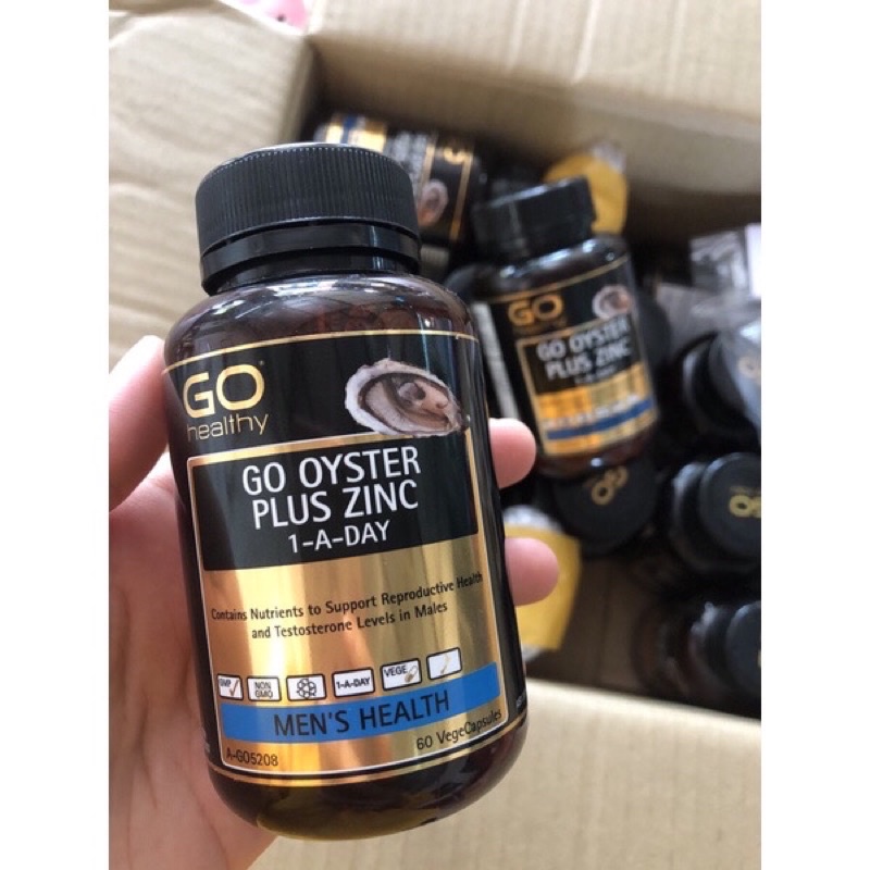 Tinh Chất Hàu GO Healthy Oyster Plus 60 Viên Nội Địa