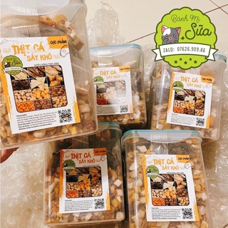 [TUYỆT PHẨM] 12 loại Thịt Cá Hồi Gà Bò Cút sấy khô cho Chó Mèo Hamster CÓ SẴN - Đồ Sấy Khô- Ăn vặt cho chó mèo