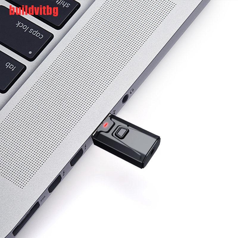 Usb Bluetooth 5.0 Nhận Tín Hiệu AUX 3.5mm Cho TV / PC