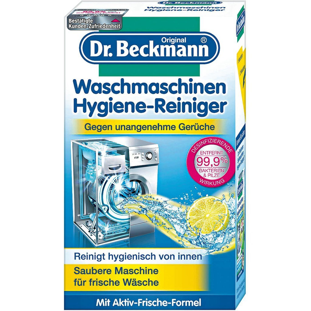 Bột Tẩy Rửa Máy Giặt Dr. Beckmann Waschmaschinenreiniger Hygiene (250 g)