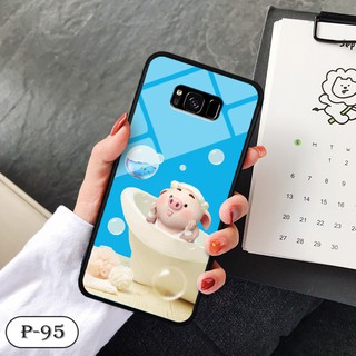 Ốp lưng kính 3D Samsung Galaxy S8/ S8 Plus-cute