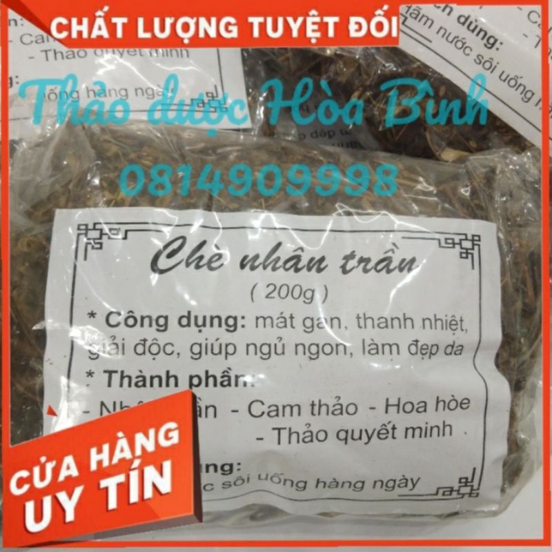 Chè NHÂN TRẦN, LẠC TIÊN gói 200g