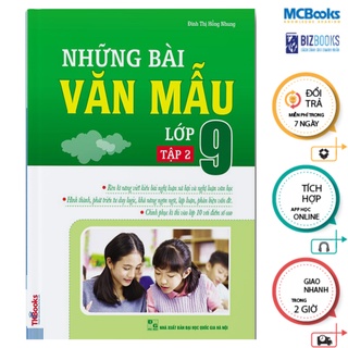 Sách - Những Bài Văn Mẫu Lớp 9 Tập 2 Mcbooks