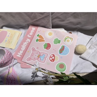 sticker healthy food cho nhg bạn nào thích ăn healthy🥦🍅🥑