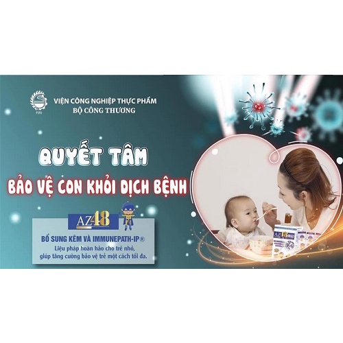 Men AZ48 tăng cường đề kháng cho bé hành chính hãng [QUÀ XINH CHO BÉ]