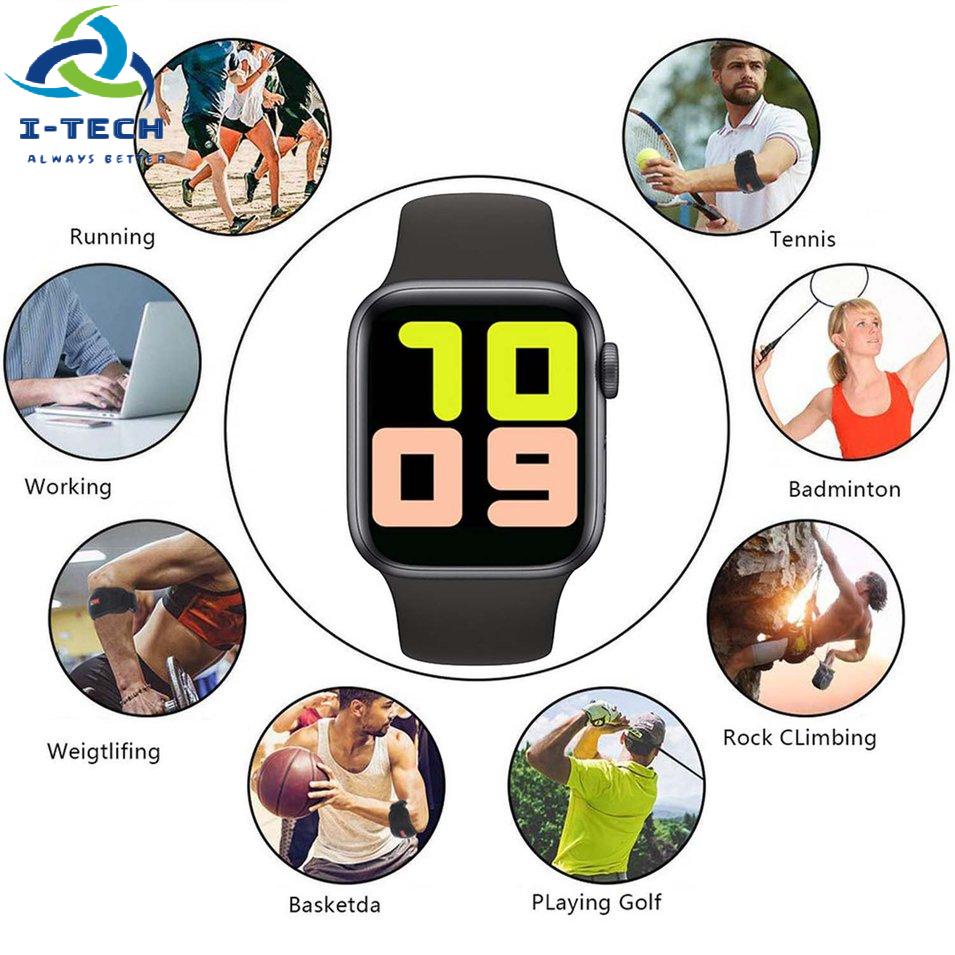 Đồng hồ thông minh không dây T500 màn hình cảm ứng chống nước