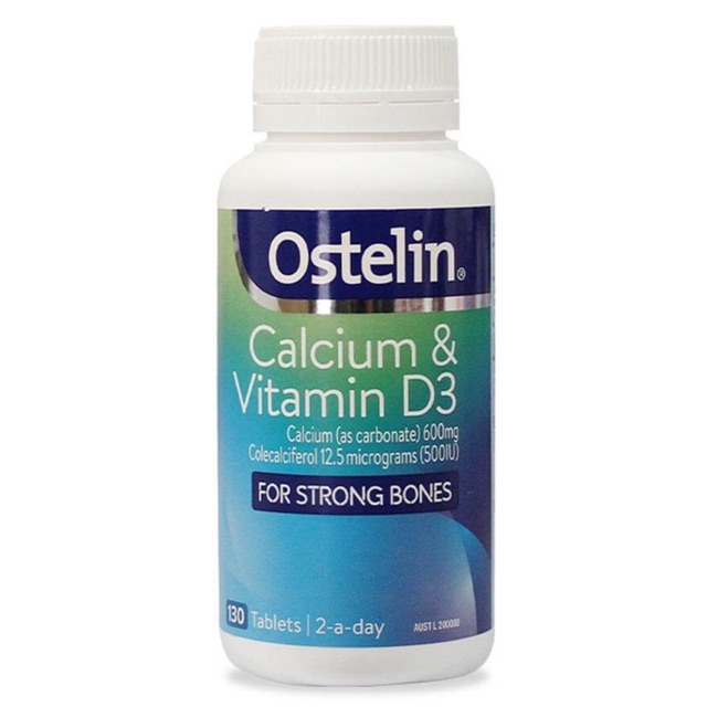 Viên uốbg bổ sung vitamin D &amp; calcium