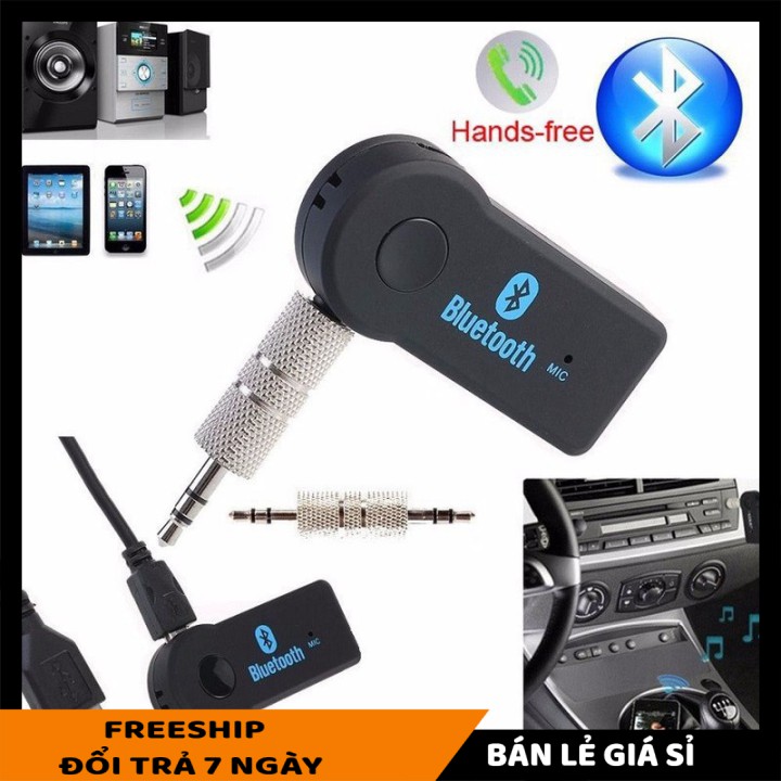 Kết nối Bluetooth 🎉SALE ️🎉Thiết bị USB Giúp xe hơi giúp kết nối hệ thống âm thanh xe hơi với các thiết bị khác 2629