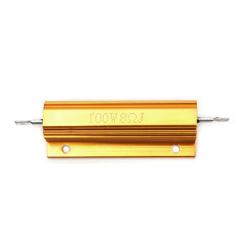 Điện Trở Vỏ Nhôm Điện Trở Vỏ Sò 1 / 2 / 4 / 8 / 10 Ohm 100W