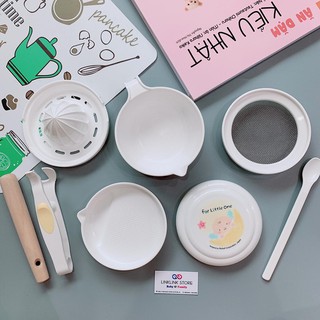 Bộ dụng cụ chế biến ăn dặm Richell chính hãng hỗ trợ mẹ bé ăn dặm