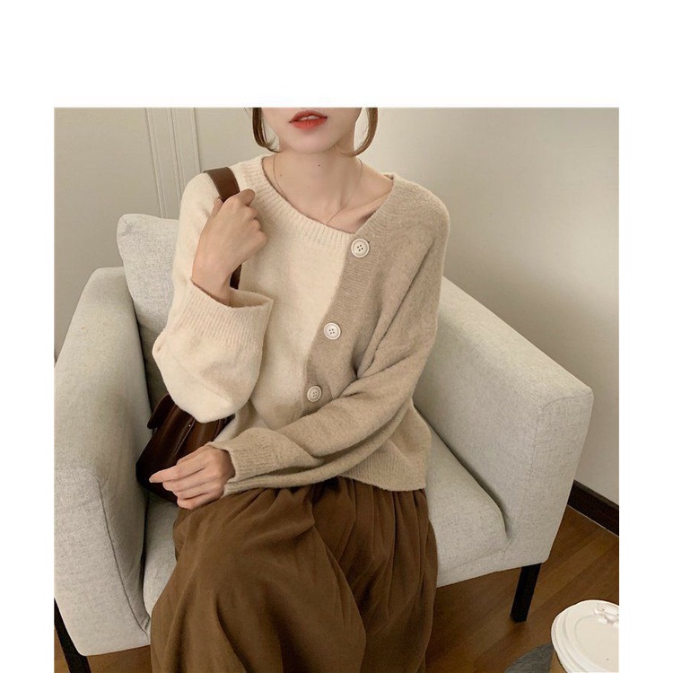 Áo len dài tay màu sắc thời trang nữ tính