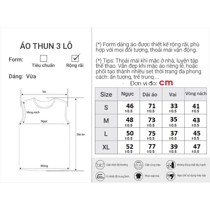 Áo Ba Lỗ Thể Thao Nam Trơn Đơn Giản Thương Hiệu Y2010 Nguyên Bản Ver37 20638