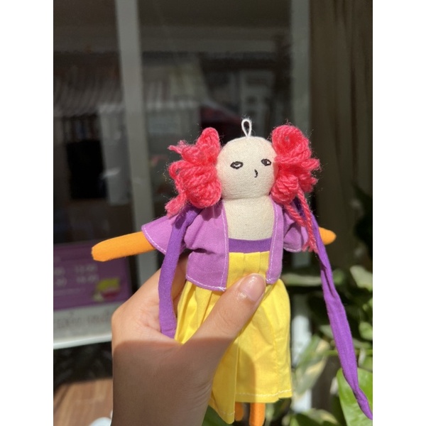 Hằng Nga tóc đỏ dễ thương - Gấu Bông Đình May