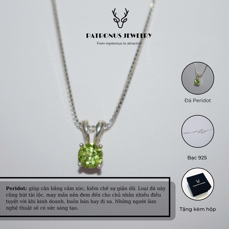 Dây Chuyền Birthstone Gift MDBGMUL22A Patronus
