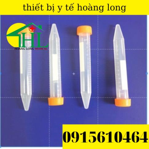 Com Bo 10  Ống Ly Tâm Falcon 15ml Đáy Nhọn Chuyên Dụng