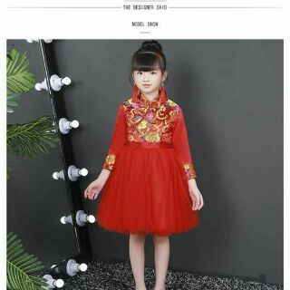Váy tết bé gái