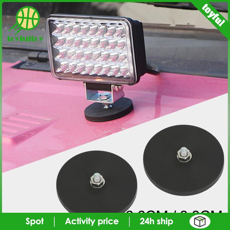 Giá Đỡ Đèn Pin 6.6cm 2 Cái Có Nam Châm Gắn Nóc Xe Hơi