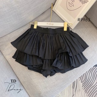 chân váy ly 2 tầng