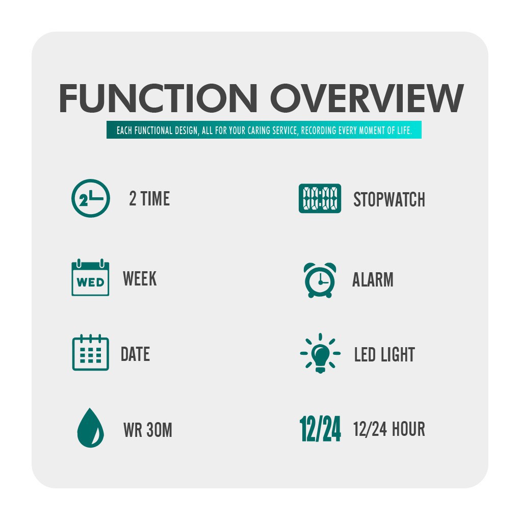 SKMEI 1649 Fashion Men's Watch Digital Sports Chronograph Waterproof Stainless Steel Strap