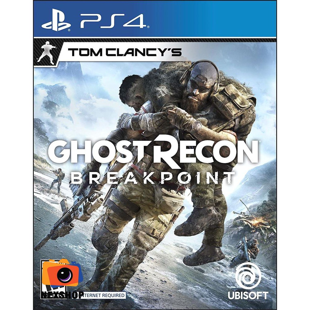 Đĩa Ghost Recon: Breakpoint - Game PS4 - Hệ US
