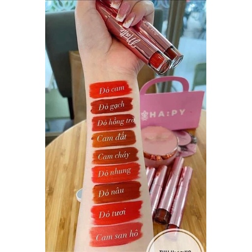 Son kem lì Happy Matte Lipstick mua 01 tặng 01