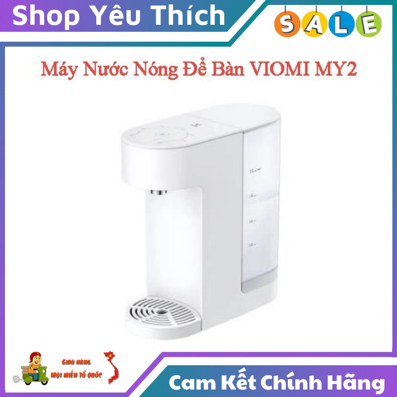 Máy Nước Nóng Để Bàn Xiaomi Viomi MY2 2L Thiết Kế Tinh Tế Sang Trọng, Sử Dụng Đơn Giản, Làm Nóng Nhanh Chóng