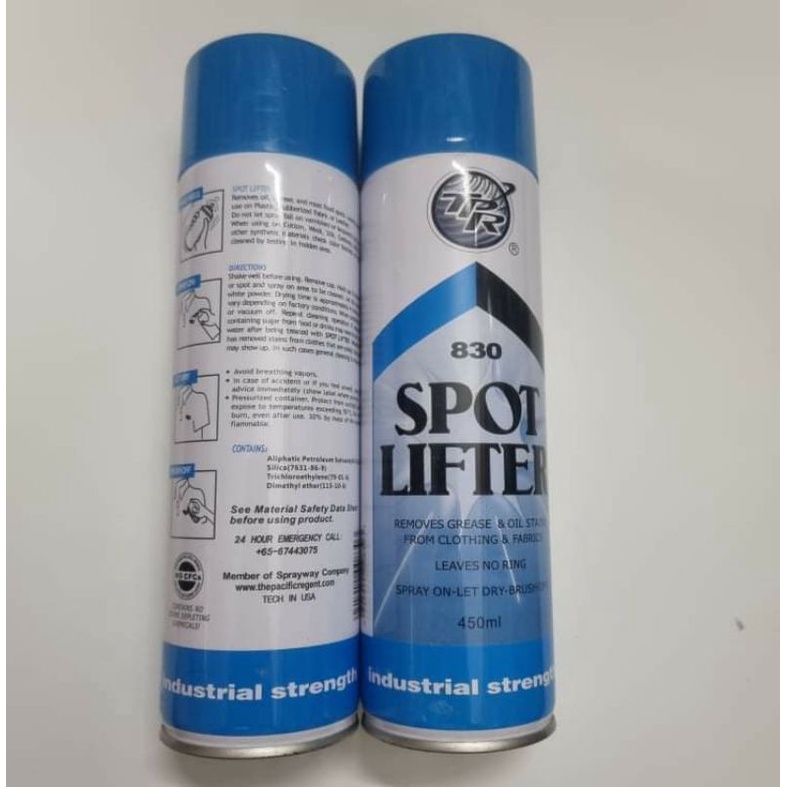 Chai xịt tẩy vết bẩn trên vải hàng xịn Mỹ ( spot lifter 830)