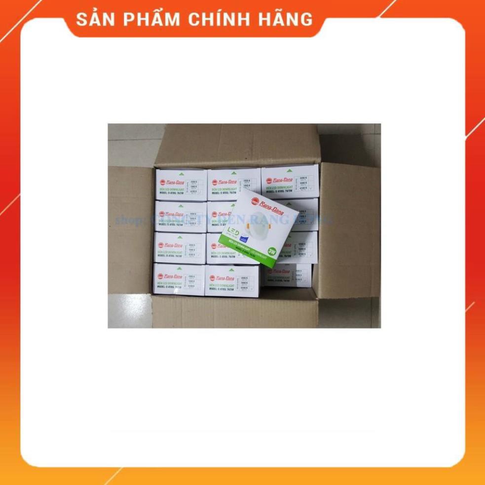 [FreeShip] Đèn Âm Trần Dowlight chính hãng Rạng Đông ( 7W Khoét Lỗ Tường 90, đổi 3 màu). MODEL: D AT02L ĐM 90/7W Huy Anh