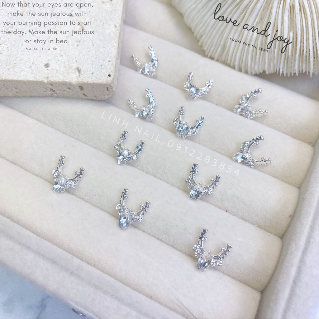 Charm Nail - Charm Đá Gắn Móng - Trang Trí Móng Hàng Cao Cấp