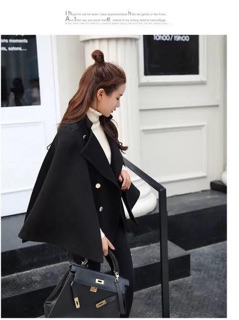 [Hàng order ] Áo dạ cape hàng QCCC