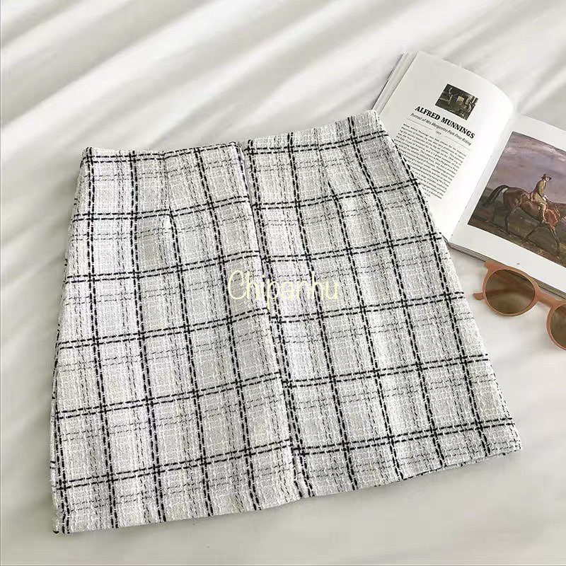 CHÂN VÁY TWEET TRƠN 2 MÀU  CV6837 | BigBuy360 - bigbuy360.vn