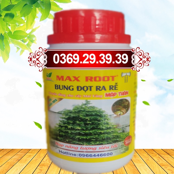 Phân bón lá Max Root Bung đọt ra rễ chai 250ml