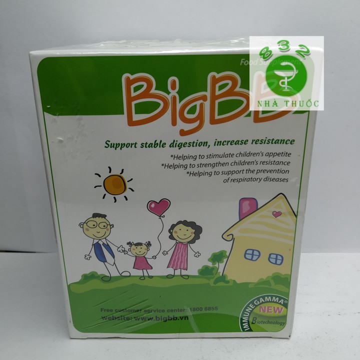 BigBB xanh hộp 16 gói