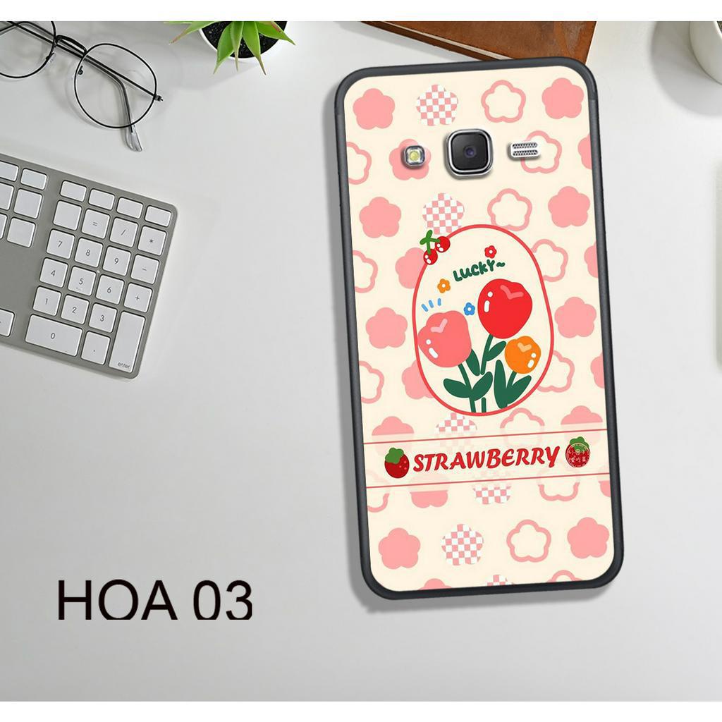 Ốp Lưng  Samsung J1 2016 - J2 Prime - J2 Pro - J2 Core - J4 2018, In Hình HOA, Màu Sắc Bắt Mắt.