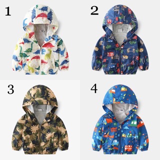 Áo khoác gió lót cotton 2-6Y