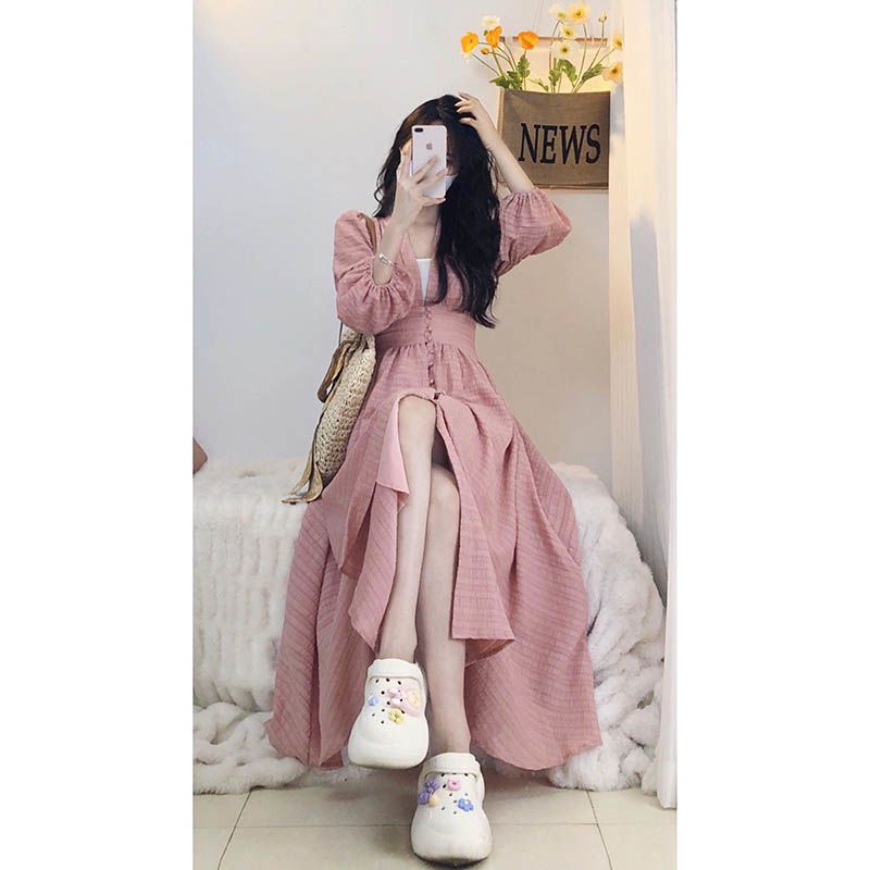 Đầm kích thước lớn thời trang mùa hè 2022 cho nữ